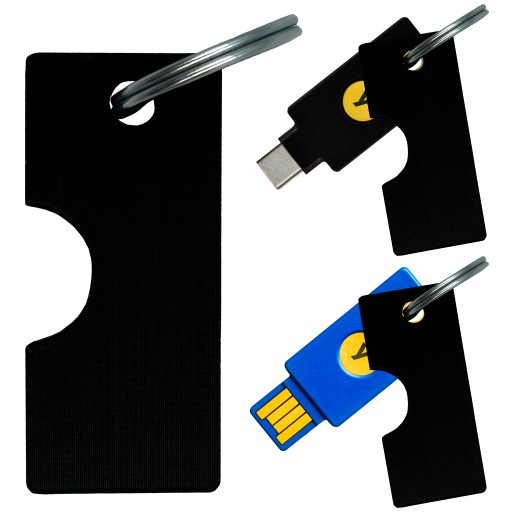 Puzdro pre YubiKey 5C NFC YUBICO OCHRANNÉ Púzdro KEYRING