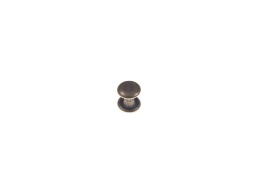 Nity 8x3x9mm LUX kožená galantéria St. Gold 100 ks