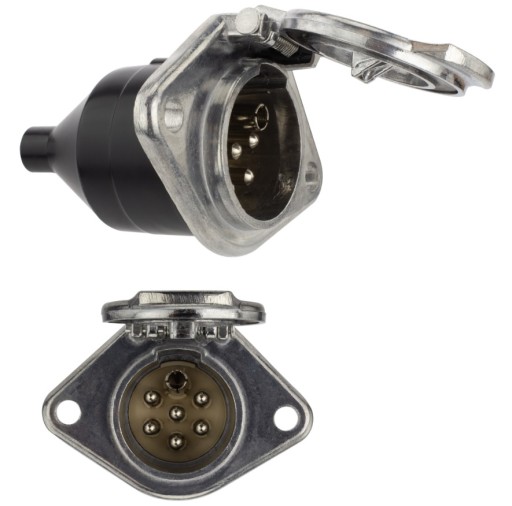 24V zásuvka - 7 PIN typu S