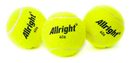 ALLRIGHT TENNIS LOPTY 3 ks - ideálne na tréning