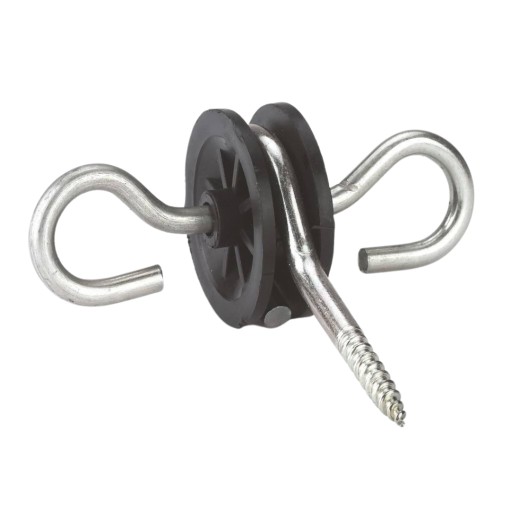 Izolátor brány so 6 mm skrutkou do dreva