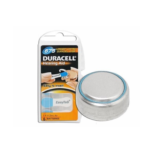 DA675 DURACELL 1,45V batéria do načúvacích prístrojov