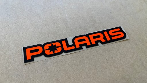 Samolepky Polaris 20cm Fluo - Nové logo