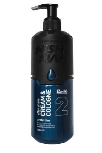 NISHMAN 2v1 Arctic Blue 400 balzam po holení