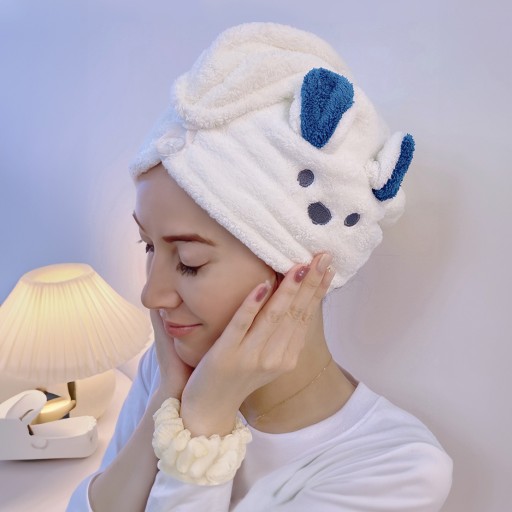 Turbanový uterák na hlavu z mikrovlákna na vlasy