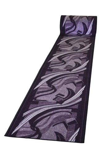 VLNY fialový behúň s elegantným vzorom, šírka 70cm (1 ks má 10cm)