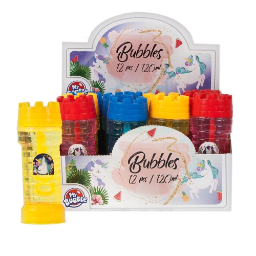 MEGA CREATIVE Mydlové bubliny 120ml Jednorožec /12