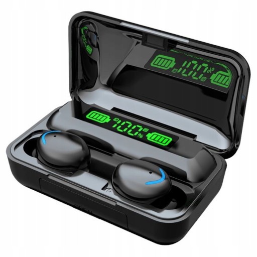 BEZDRÔTOVÉ SLÚCHADLÁ BLUETOOTH 5.1 + POWERBANK