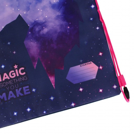 Taška na topánky Unicorn Purple, školská taška