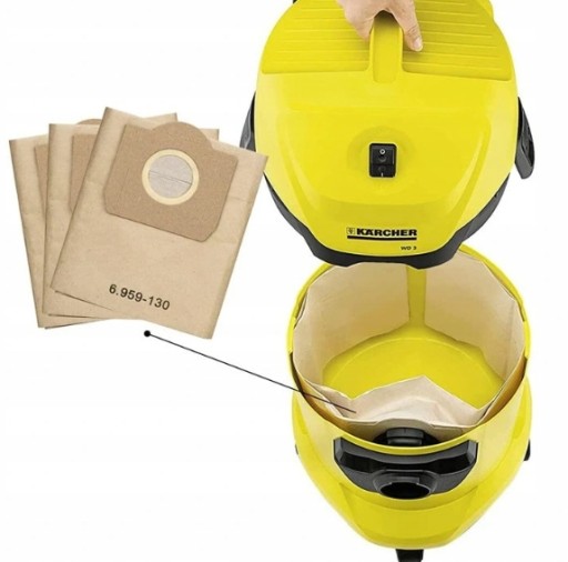 Karcher papierové vrecko do vysávača 6.959 – 130.0 Series WD3 WD2 NT A SE K