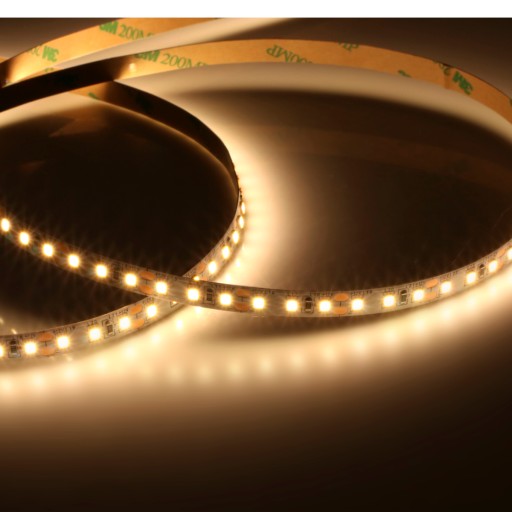 120LED VNÚTORNÝ PÁS. TEPLÁ BIELA 24W/m 1 METER