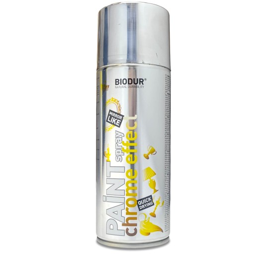 FARBA V SPREJU FARBA V SPREJ CHROME EFEKT STRIEBORNÁ 400ml