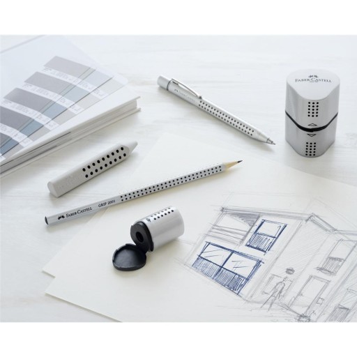 Ceruzka GRIP 2001 HB GREY od Faber Castell