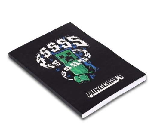 Minecraft Linkovaný zápisník A5 Jacob 96 listov