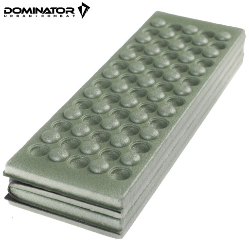 Skladacia karimatka, spacia podložka, turistická kempingová karimatka, DOMINATOR OLIVE