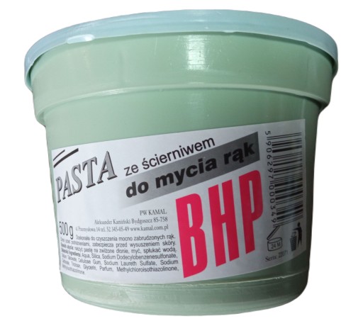 KAMAL BOZP na ruky s abrazívom 500g