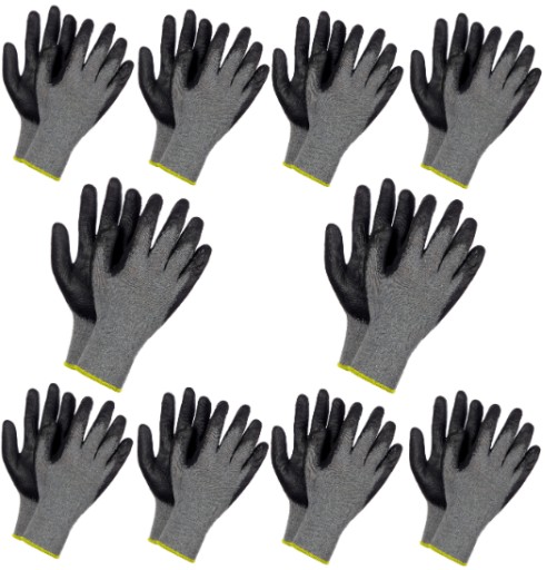 Pracovné rukavice 9 L ECO DRAGO rukavice 10 PÁROV