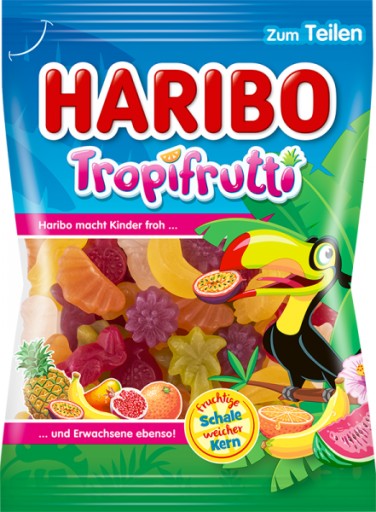 Haribo Tropifrutti Jelly fazuľa 320g