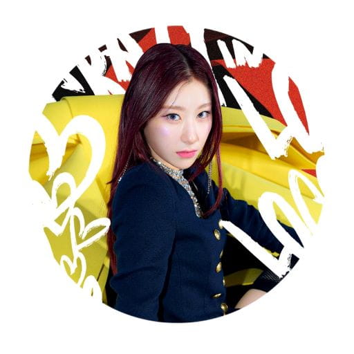 K-pop Itzy Chaeryeong 58mm špendlík