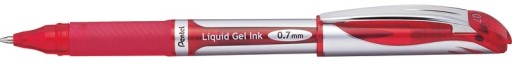 Guľôčkové pero Pentel EnerGel BL57, červené, 0,7 mm