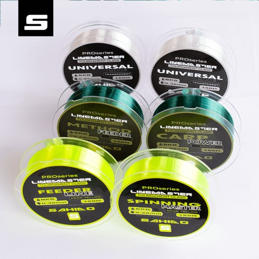 SAHIDO LINEMASTER METHOD FEEDER RYBÁRSKY VLAS 0,26MM 150M GREEN STRONG