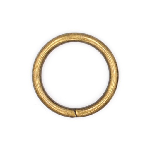 Prsteň KOVOVÝ 20 mm - STAROMOSADZ
