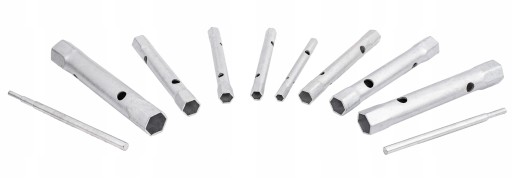 KĽÚČE NA ZAPAĽOVACIE SVIEČKY, RÚROVÉ, 6-22MM, 10 PRVKOV