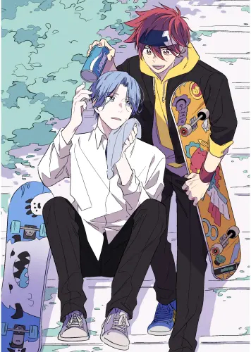 Anime Manga SK8 plagát nekonečna sk8_021 A3