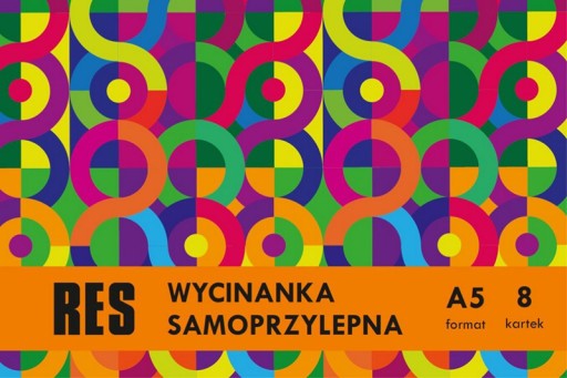 COLOR samolepiaci papier A5 školská COLOR mix