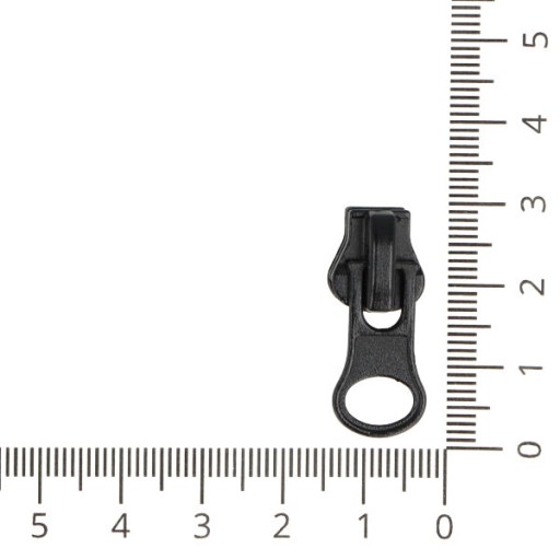 Šmýkačka na ANKLE zips #5 BLACK 10 ks