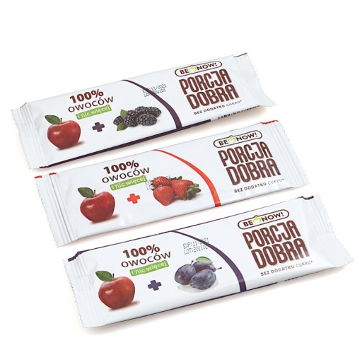 Jablkovo-jahodový snack 16g DOBRÁ PORCIA