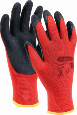 STALCO S-Latex 9 polyesterové rukavice