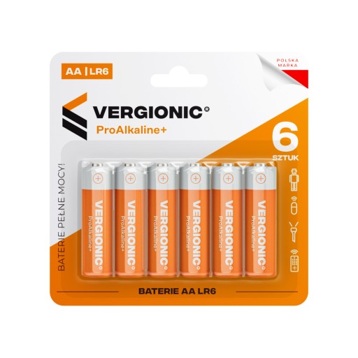 ALKAICKÉ BATÉRIE 6 KS R6 AA VERGIONICKÉ