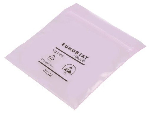 Vrecká na zips 76x80mm 0,09mm 10ks hrúbka 90um