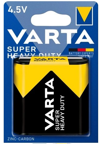 VARTA Flat Battery 3R12 4,5V Super Heavy Duty zinkovo-uhlíková