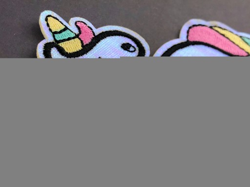 UNICORN nažehľovací TERMO jednorožec REFLEXNÝ