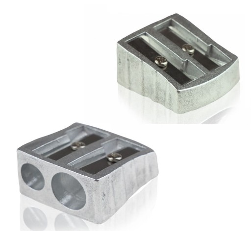 Astra Metal Sharpener s 2 otvormi, hliník