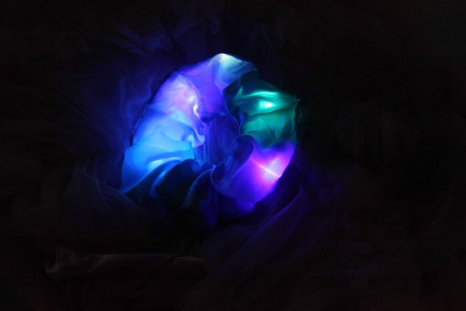 Frotka SCRUNCHIE LED gumička do vlasov!!! HIT!!!