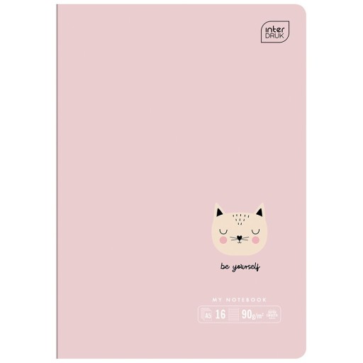 Interprint zošit A5 so 16 linajkovými kartami BB Girls