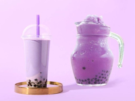 Tapiokové guličky Bubble Tea Pearls Taro Taste Ready 3 min Tapiokové perly 250 g