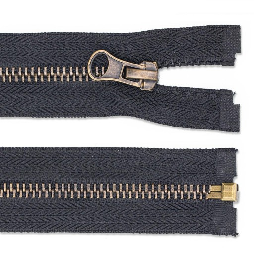 Zips M60A 50cm C580/OX ISLO ZIP ČIERNY