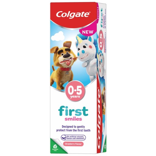 COLGATE ZUBNÁ PASTA 50ml 0-2 KIDS FIRST SMILE JAHODA