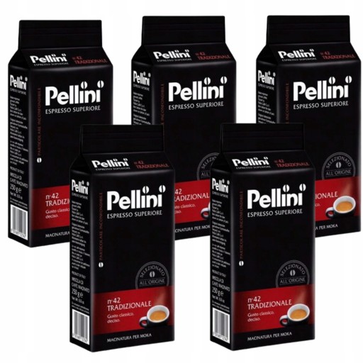Pellini mletá káva č. 42 Tradizionale 250 g