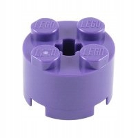 Lego 2x2 okrúhle 1ks D Fialová 3941 4622176 Nové