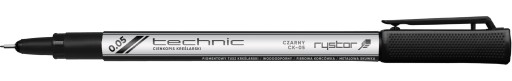 Technic 0,05mm čierne kresliace pero RYSTOR