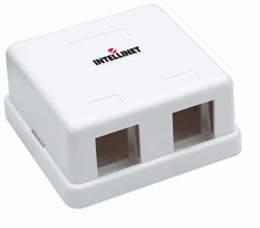 Kryt na povrch pre keystone socket 2 porty, IWP-MD