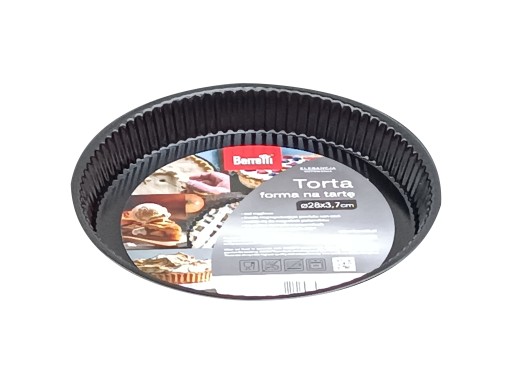 Berretti Torta okrúhla tortová forma, torta, cheesecake pizza, 28x3,7 cm BR-8730
