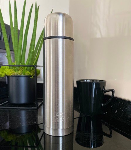 Nerezová termoska, vákuová termohrnček, 0,35L