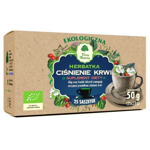 Bio čaj na krvný tlak 25x2g - doplnok