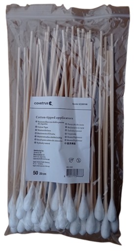 Tyčinky na čistenie uší pre psov XL 20cm 50 ks